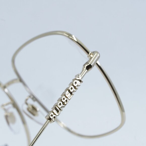 🕶️ New Burberry BE1378D 1109 Eyeglasses - Light Gold Frame 57mm - Picture 9 of 10